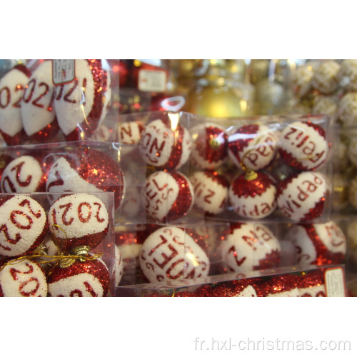 Boule de mousse de décoration de Noël pour arbre de Noël